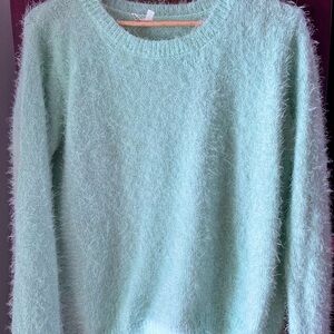Mudd Soft Mint Green Crew Neck Sweater